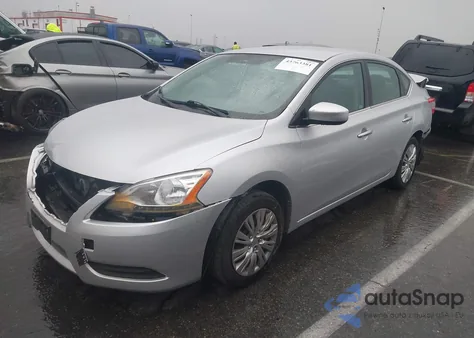 2014 Nissan Sentra Sv z USA, uszkodzony, nr VIN 3N1AB7AP7EY263735
